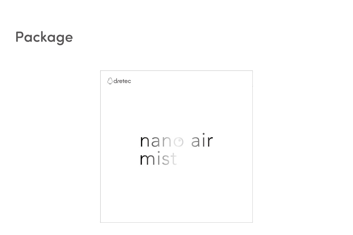 Nano bubble spray nozzle “nano air mist”