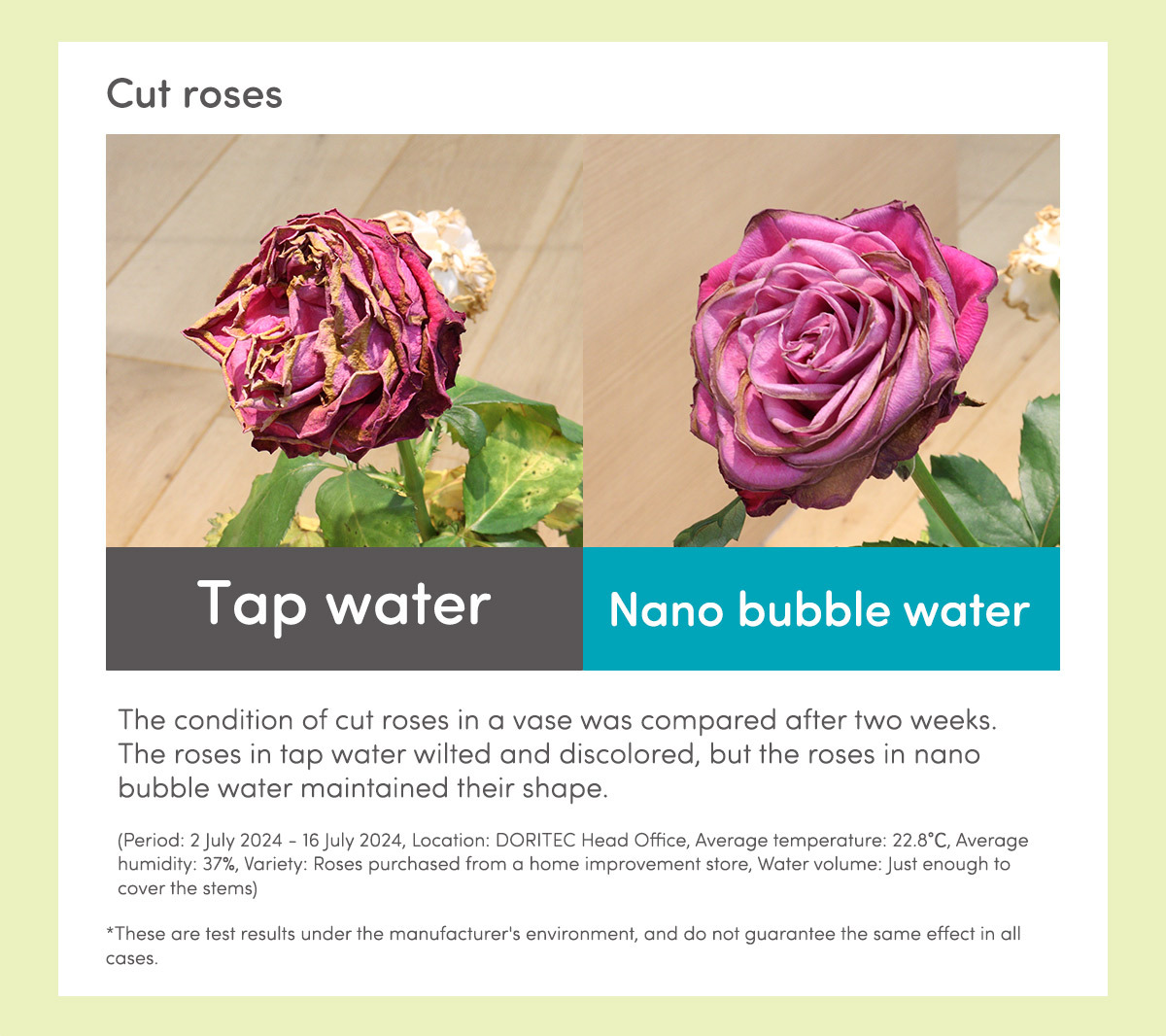 Nano bubble spray nozzle “nano air mist”